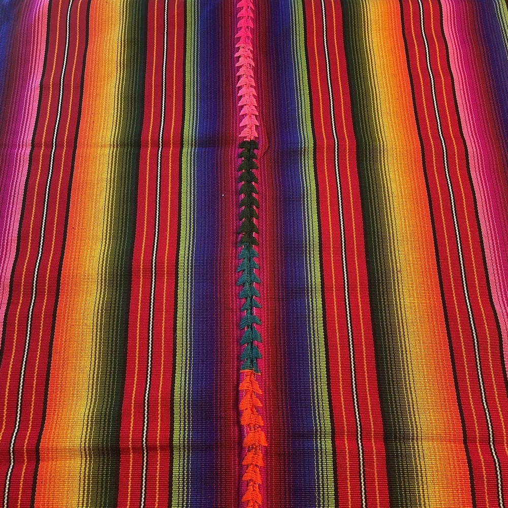 Traditional Multipurpose Garment‎ Hand Embroidery Bright Pinks, Reds, Purples - Picture 2 of 9